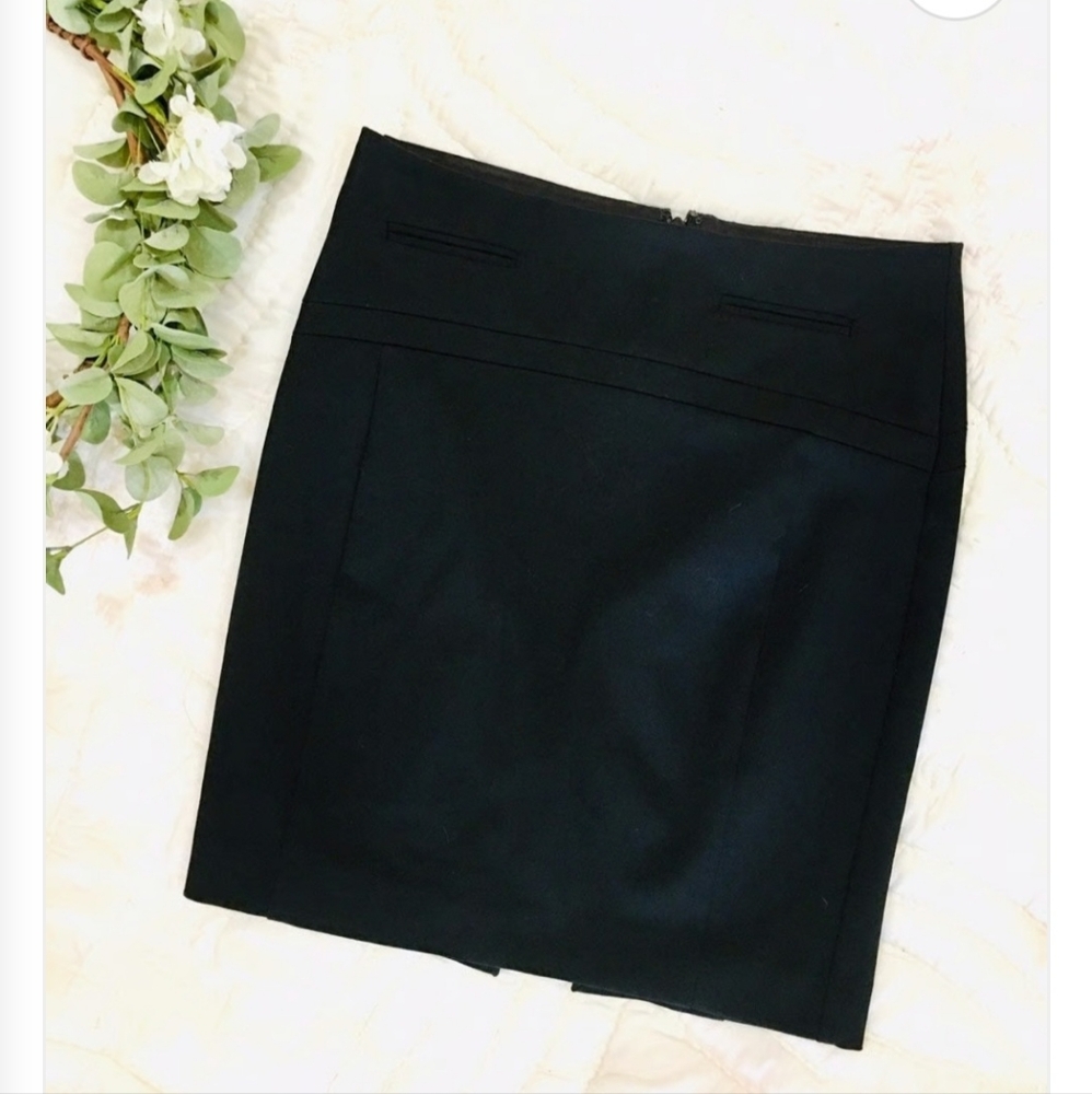 Express Black Mini Pencil Skirt NWOT